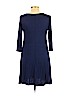 SJS Blue Casual Dress Size L - photo 2