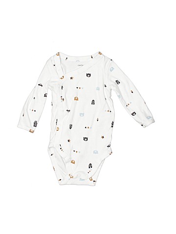 Carter's Long Sleeve Onesie (view 1)