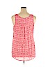 Faded Glory 100% Rayon Pink Sleeveless Blouse Size XL - photo 2