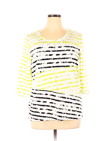 Onque Casuals 3/4 Sleeve Top (view 1)