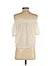 Aerie 100% Cotton Ivory Short Sleeve Blouse Size S - photo 2