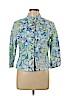 Hearts of Palm Woman Blue Jacket Size 12 (petite) - photo 1