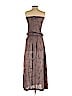 Cool Change 100% Rayon Brown Casual Dress Size S - photo 2