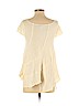 Free People 100% Cotton Ivory Short Sleeve Blouse Size XS - photo 2