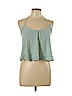 TOBI 100% Rayon Green Halter Top Size L - photo 1