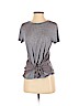ALLSAINTS Gray Short Sleeve Top Size XS - photo 1