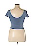 American Eagle Outfitters Blue Short Sleeve Top Size L - photo 2