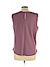 Zara Purple Sleeveless Blouse Size L - photo 2