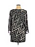 Valerie Stevens Black Casual Dress Size XL - photo 2