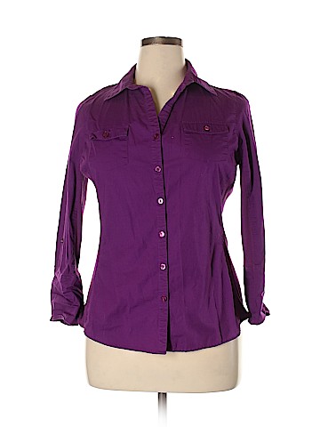 JMS Collection Long Sleeve Button-Down Shirt (view 1)