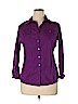 JMS Collection Purple Long Sleeve Button-Down Shirt Size 1X - photo 1