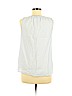 Ann Taylor LOFT 100% Cotton Gray Sleeveless Top Size M (petite) - photo 2