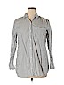 Old Navy 100% Cotton Gray Long Sleeve Button-Down Shirt Size XL - photo 1