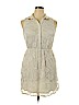 Pink Rose Ivory Casual Dress Size L - photo 1