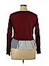 Unbranded Burgundy Pullover Sweater Size XL - photo 2