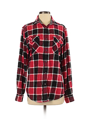 Mossimo Supply Co. Long Sleeve Button-Down Shirt (view 1)