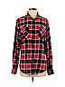 Mossimo Supply Co. 100% Cotton Red Long Sleeve Button-Down Shirt Size S - photo 1