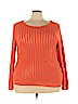 a.n.a. A New Approach Orange Pullover Sweater Size 4X - photo 1