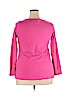 Venezia 100% Cotton Pink Long Sleeve Top Size 18 - photo 2