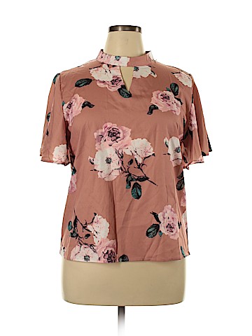 Unbranded Short Sleeve Blouse (view 1)
