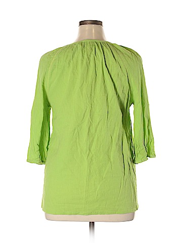 Liz & Me 3/4 Sleeve Blouse (view 2)