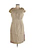 Adrienne Vittadini 100% Linen Tan Casual Dress Size 8 - photo 1