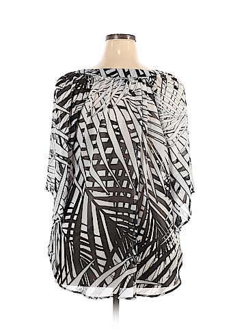 Worthington Short Sleeve Blouse (view 2)