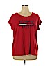 Tommy Hilfiger Red Short Sleeve Top Size XL - photo 1