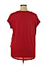 Tommy Hilfiger Red Short Sleeve Top Size XL - photo 2