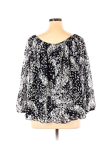 Jennie & Marlis 3/4 Sleeve Blouse (view 2)