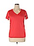 Nike 100% Polyester Red Short Sleeve T-Shirt Size XL - photo 1