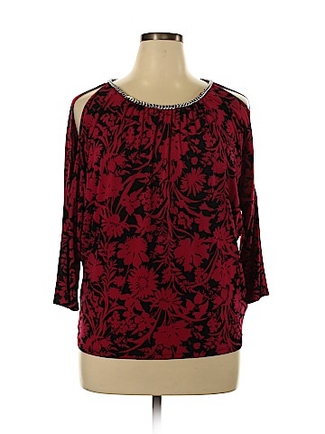 MICHAEL Michael Kors 3/4 Sleeve Top (view 1)