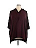 Agnes & Dora Burgundy Pullover Hoodie Size 2X - photo 1