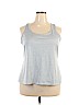 Ideology 100% Polyester Gray Tank Top Size 2X - photo 1