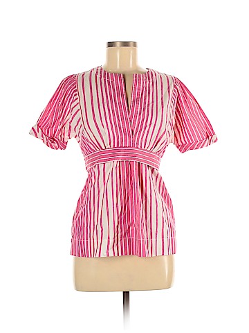 BCBGMAXAZRIA Short Sleeve Blouse (view 1)