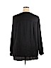Simply Vera Vera Wang 100% Polyester Black Long Sleeve Blouse Size 2X - photo 2