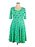 Lularoe Green Casual Dress Size 2X - photo 1