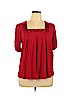 Attention Red Short Sleeve Top Size XL - photo 1