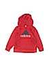 Adidas 100% Polyester Red Pullover Hoodie Size 3T - photo 1