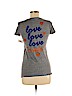 Victoria's Secret Pink Gray Short Sleeve T-Shirt Size M - photo 2