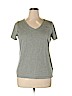 Nike 100% Polyester Gray Short Sleeve T-Shirt Size XL - photo 1