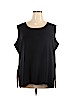 misook Black Tank Top Size 2X - photo 1