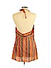 Venezia Orange Halter Top Size 16 - photo 2