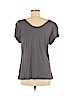 Gryphon New York 100% Viscose Gray Short Sleeve Top Size M - photo 2