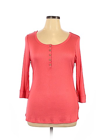 Pulse 3/4 Sleeve Henley (view 1)