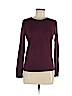 Lord & Taylor 100% Merino Wool Burgundy Wool Pullover Sweater Size M (petite) - photo 1