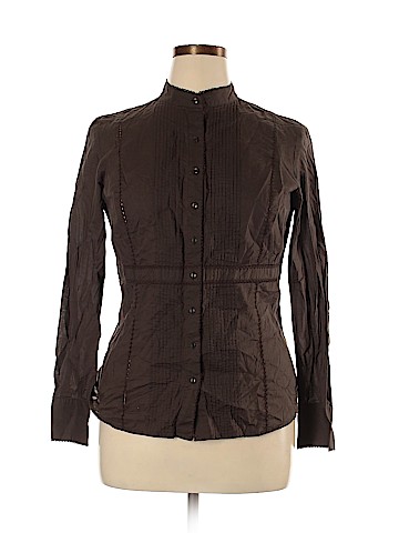 Ann Taylor LOFT Long Sleeve Button-Down Shirt (view 1)