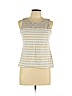 Charter Club 100% Cotton Tan Sleeveless Top Size L (petite) - photo 1