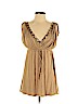 BCBGMAXAZRIA 100% Viscose Tan Sleeveless Blouse Size S - photo 1