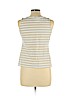 Charter Club 100% Cotton Tan Sleeveless Top Size L (petite) - photo 2